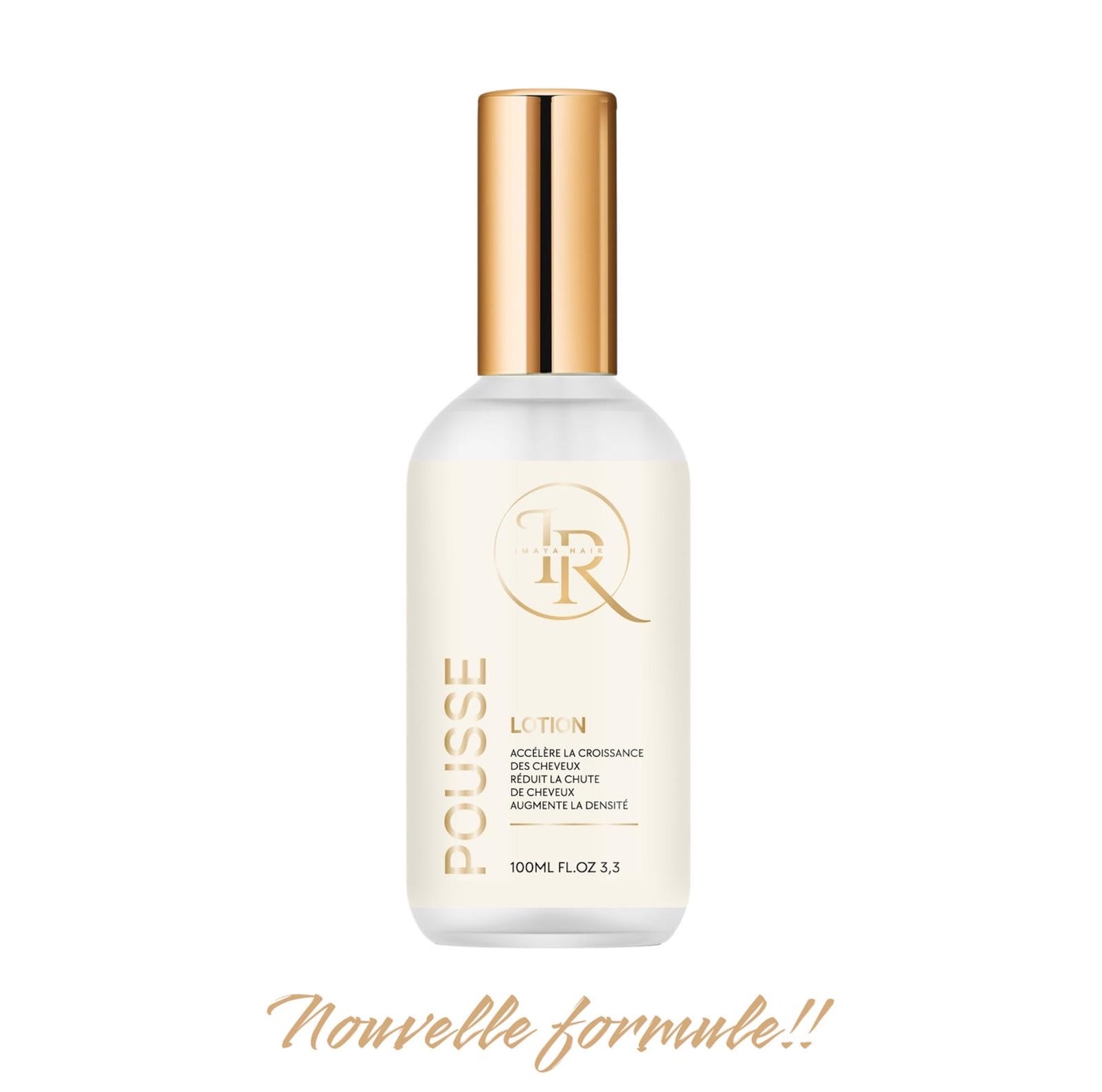 🌱 Lotion Pousse Racines – Soin quotidien non gras