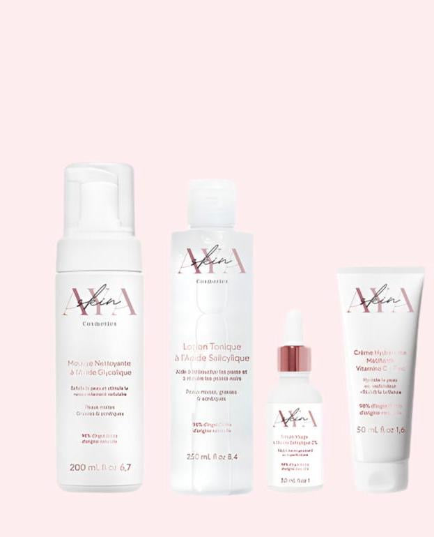 🧴 Gamme Teint Parfait – Routine complète Anti-Acné