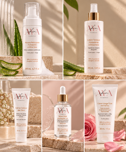 💦Gamme Hydratante Éclat – Visage – Routine complete