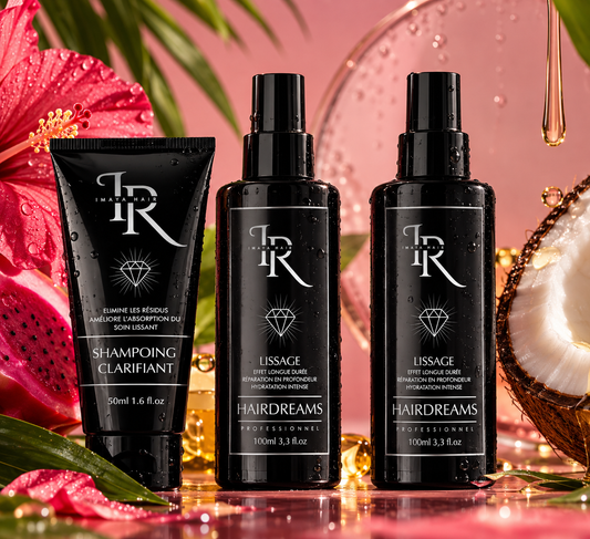 1 Kit Lissage & shampoing clarifiant + 1 Lissage seul ( cheveux long )