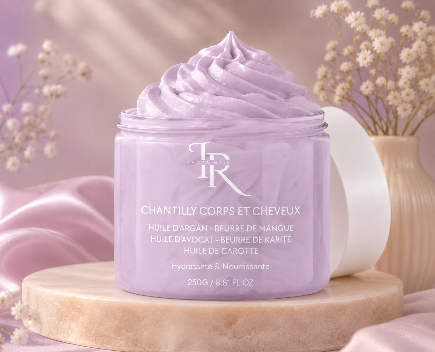 Chantilly Corps & Cheveux Monoï 🌴☀️