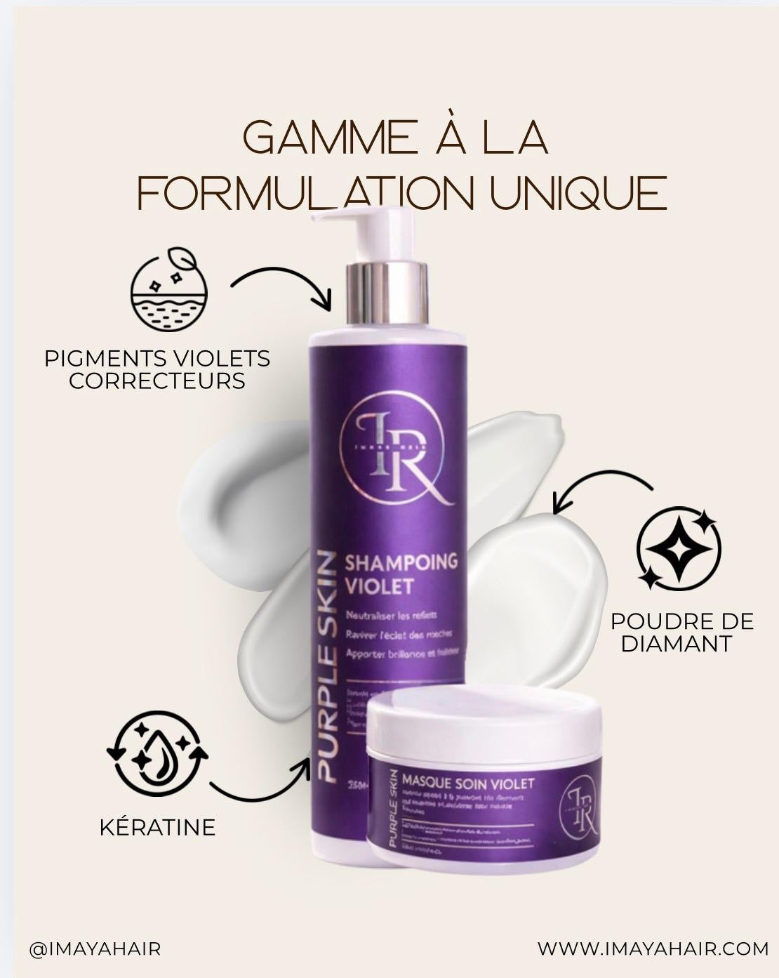 💜 Purple Skin – Gamme neutralisante & réparatrice