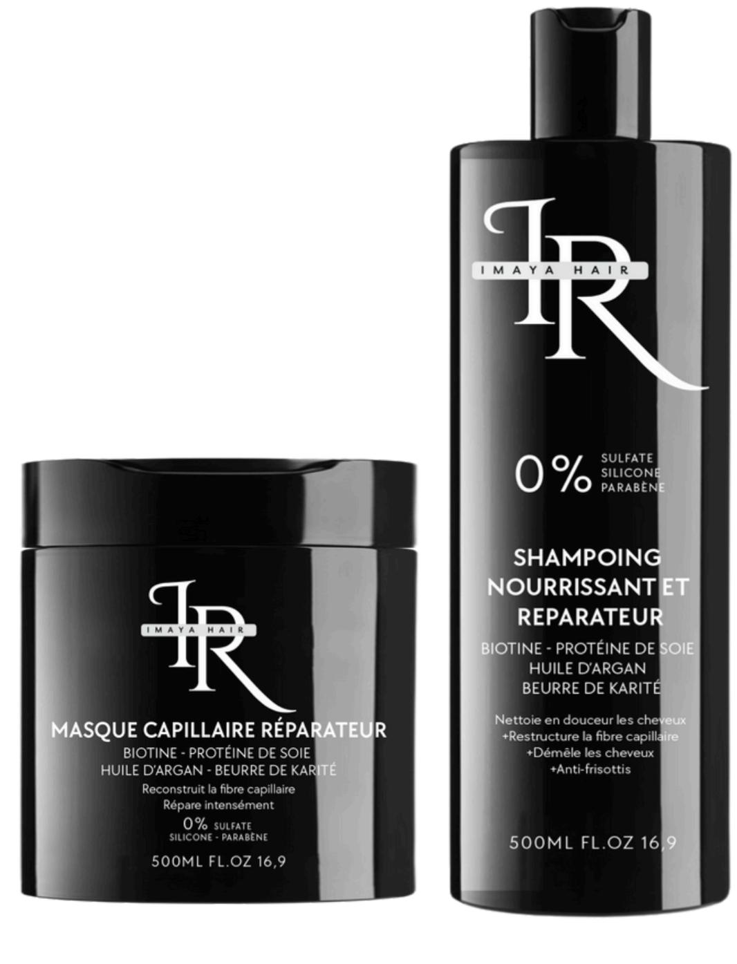 Gamme Réparateur Shampoing + Masque